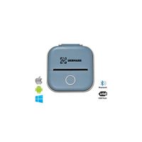 Принтер чеків UKRMARK P02BL Bluetooth, блакитний (00936)