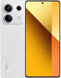 Смартфон Xiaomi Redmi Note 13 5G Arctic White, 2 Nano-SIM, 6,67" (2400х1080, 120 Гц) AMOLED, MediaTek Dimensity 6080 (2x2,4 ГГц + 6x2,0 ГГц)), ОЗУ 6 ГБ, ПЗУ 128 ГБ, MicroSD (макс. 1 Тб) ), GPS, Wi-Fi, BT, LTE, 4 камеры, литий-ионный аккумулятор 5000 мАч, Android 13