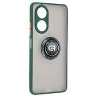 Чохол до мобільного телефона Armorstandart Frosted Matte Ring Samsung S23 FE 5G (SM-S711) Dark Green (ARM72714)