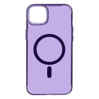 Чохол до мобільного телефона Armorstandart Y23 MagSafe Apple iPhone 15 Transparent Purple (ARM68567)
