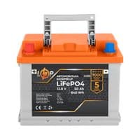 Автомобильный литиевый аккумулятор LogicPower LiFePO4 (+ праворуч) 12V - 50 Ah