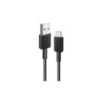 Кабель ANKER 322 USB-A to USB-C - 0.9m Nylon (Черный)