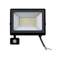Прожектор LED з датчиком руху Ritar ZB-PGGY-50W, 50W, SMD2835, IP65, 4000Lm, 6500K (100%), Ra&amp;gt;70, 182*146*40mm, Black