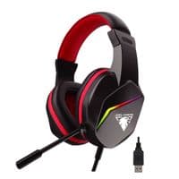 Наушники ведущие с подсветкой Jedel GH-269, с микрофоном и регулировкой громкости, Black/Red, Box