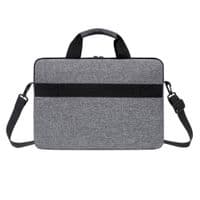 Сумка для ноутбука Merlion 14&amp;quot; Stripe, з плечовим ременем, Black