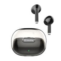 Навушники бездротові ColorWay Earbuds TWS 2, Black, Bluetooth 5.3, мікрофон, динаміки 13 мм, сенсорне керування, кейс для зарядки, 30 mAh / 300 mAh, Type-C (CW-TWS2BK)