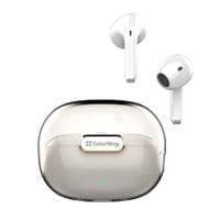 Наушники беспроводные ColorWay Earbuds TWS 2, White, Bluetooth 5.3, микрофон, динамики 13 мм, сенсорное управление, кейс для зарядки, 30 mAh/300 mAh, Type-C (CW-TWS2WT)