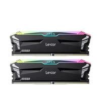 Lexar Ares DDR5 (2X16GB) 7200 CL34 1.4V Memory with heatsink and RGB lighting,Dual pack, Black Color, EAN: 843367132546