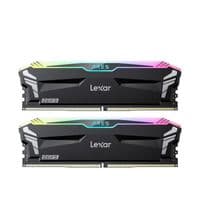 Lexar 32GB Kit (2x16GB) Ares DDR5 6000 CL30 1.35V Memory with heatsink and RGB lighting,Dual pack, Black Color, EAN: 843367132096