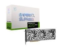 УЦІНКА! Відеокарта PCIE16 RTX4070 SUPER 12GB 4070SUP 12G GAM X SLIM WH MSI