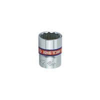 Головка торцевая KING TONY 1/4" 5/16" 12 гранная дюймовая (233010S)