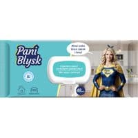 Салфетки для уборки Pani Blysk Влажные Универсальные с клапаном 48 шт. (4823071661132)