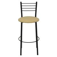 Барный стул Примтекс плюс барный 1022 Hoker black S-64 Beige (1022 HOKER black S-64)