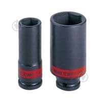 Головка торцевая KING TONY 1/2" 3/8" ударная длинная дюймовая (443512S)