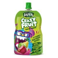Дитяче пюре Jaffa Crazy Fruit Фруктовий десерт з груш і яблук перетертих зі злаками 100 г (4820192261999)