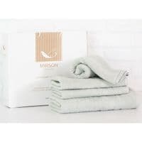 Полотенце MirSon набор банных 5078 Elite SoftNess Menthol 40х70, 50х90, 70х14 (2200003975703)