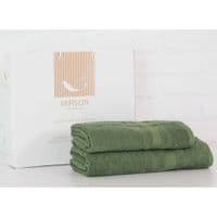 Полотенце MirSon набор банных 5079 Elite SoftNess Military 50х90, 70х140 (2200003183177)