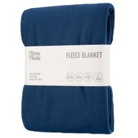 Плед Ardesto Fleece 100% полиэстер, синий 160х200 см (ART0710PB)