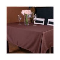 Скатерть MirSon Водонепроницаемая №401 Satin Waterproof Chocolate 100x140 см (2200006723387)