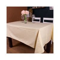 Скатерть MirSon Рогожа №204 Creamy 130x130 см (2200006737896)