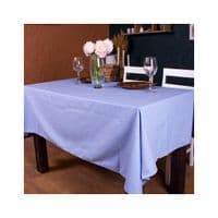 Скатерть MirSon Рогожа №206 Blue 130x130 см (2200006737995)