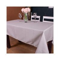 Скатерть MirSon Хлопок №001 Light Gray Strong 130x260 см (2200006737575)