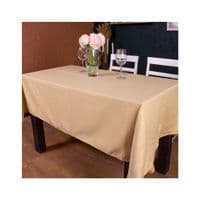 Скатерть MirSon Хлопок №003 Gold Strong 130x130 см (2200006737698)