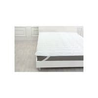 Наматрасник MirSon Eco Light №1715 Wool Air-line на резинке по углам White 80x160 см (2200002888806)
