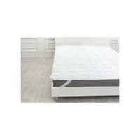 Наматрасник MirSon Eco Light №1727 Тенсель Modal Air-line на резинке по углам White 80x160 см (2200002891202)