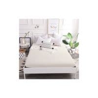Простынь MirSon Moko White 0001 220х240 см (2200000674333)