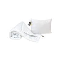 Одеяло MirSon Набор шелковый №1687 Eco Light White Одеяло 140х205 + подушк (2200002656856)