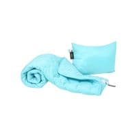 Одеяло MirSon Набор шерстяной №1676 Eco Light Blue Одеяло 200х220 + подушка (2200002656665)