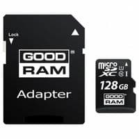 карта памяти GOODRAM microSDXC 128GB Class 10 UHS I+ adapter
