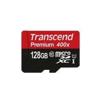 Карта памяти TRANSCEND microSDXC 128GB Class 10 UHS-I Premium c адаптером