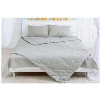 Одеяло MirSon антиаллергенное Летнее с Ecosilk №2304 Light Gray 140x205 (2200003027891)