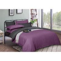 Пододеяло MirSon Satin Stripe 30-0009 + 30-0012 Violetta 143х210 см (2200005258217)