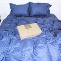 Пододеяло MirSon Satin Stripe 30-0020 Smoky Blue 143х210 см (2200005255476)