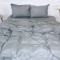 Пододеяло MirSon Satin Stripe 30-0010 Light Gray 175х210 см (2200005251287)