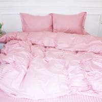 Пододеяло MirSon Satin Stripe 30-0007 Pink 220х240 см (2200005250044)