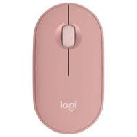 Мыша LOGITECH Pebble Mouse 2 M350s - TONAL ROSE - BT - EMEA-808 - DONGLELESS
