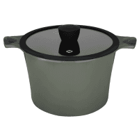 Кастрюля RINGEL Zitrone Olive высокая 24x16.2 с крышкой (RG-2108-24/2/OL)