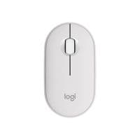 Мишка бездротова Logitech Pebble Mouse 2 M350s White (910-007013)