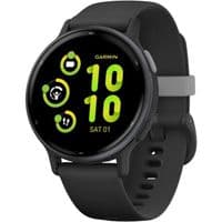 Смарт-годинник Garmin vivoactive 5, Black/Slate, GPS (010-02862-10)