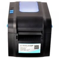 Принтер етикеток Xprinter XP-370B (термодрук, 152 мм/с, стрічка 76 мм, 203 DPI, USB+Serial, чорний)
