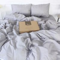 Постельное белье MirSon Ranforce Elite 16-5703 Light Gray 110х140 (2200004663067)