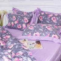 Постільна білизна MirSon Satin print Elit Aster 200х220 Євро (2200005393857)