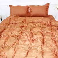 Постельное белье MirSon SatinStripe 30-0005Brown 200х220 Евро (2200005249048)
