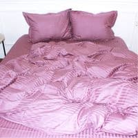 Постельное белье MirSon Satin Stripe 30-0008 Smoky Pink 220х240 (2200005250310)