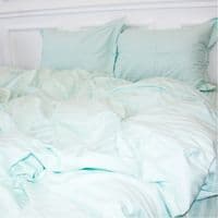 Постельное белье MirSon SatinStripe 30-0013Azure 220х240 King Size (2200005252413)