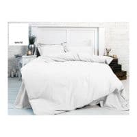 Постельное белье MirSon King Size Бязь Premium 11-2107 White 220х240 (2200001171664)